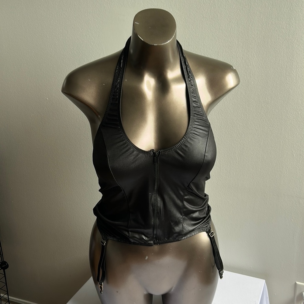 Black Lingerie Top 0X .